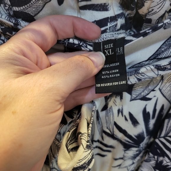 Sound Style Linen Vacation Pants - Picture 5 of 6